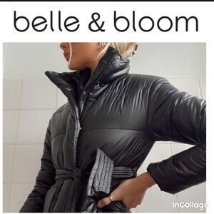 Belle & Bloom Moonrise Black Puffer Jacket
